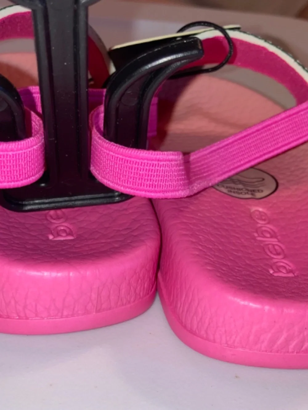 Bebe Girls Sandals Fuchsia Size S Small 5/6
